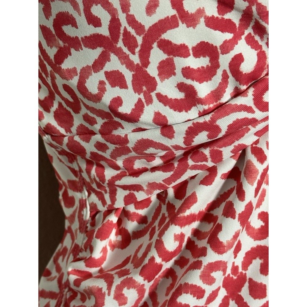 Tommy Bahama Women's Tankini Top Size M Pink White Swimsuit Top - Picture 12 of 16